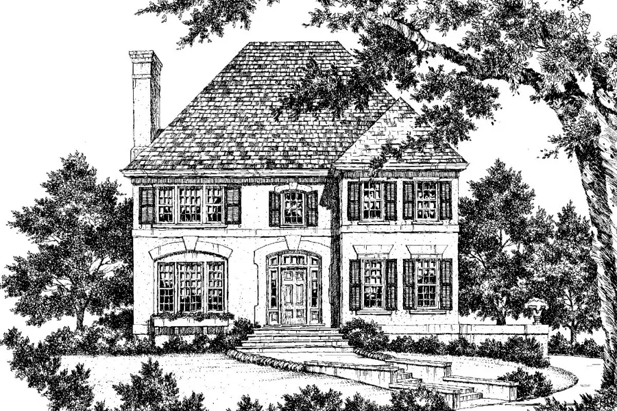 Southern Charm Country French House Plan | Southern Living House Plans
